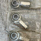 3 Quantity of Precision CFR12 Spherical Plain Bearing Rod Ends (3 Quantity)