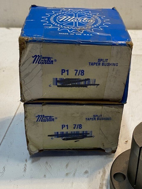 2 Quantity of Martin P1 7/8 Split Taper Bushings (2 Quantity)