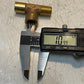 Pipe Elbow Fuel Tee Pipe to Tube Straight Adapter 4730-00-153-4643