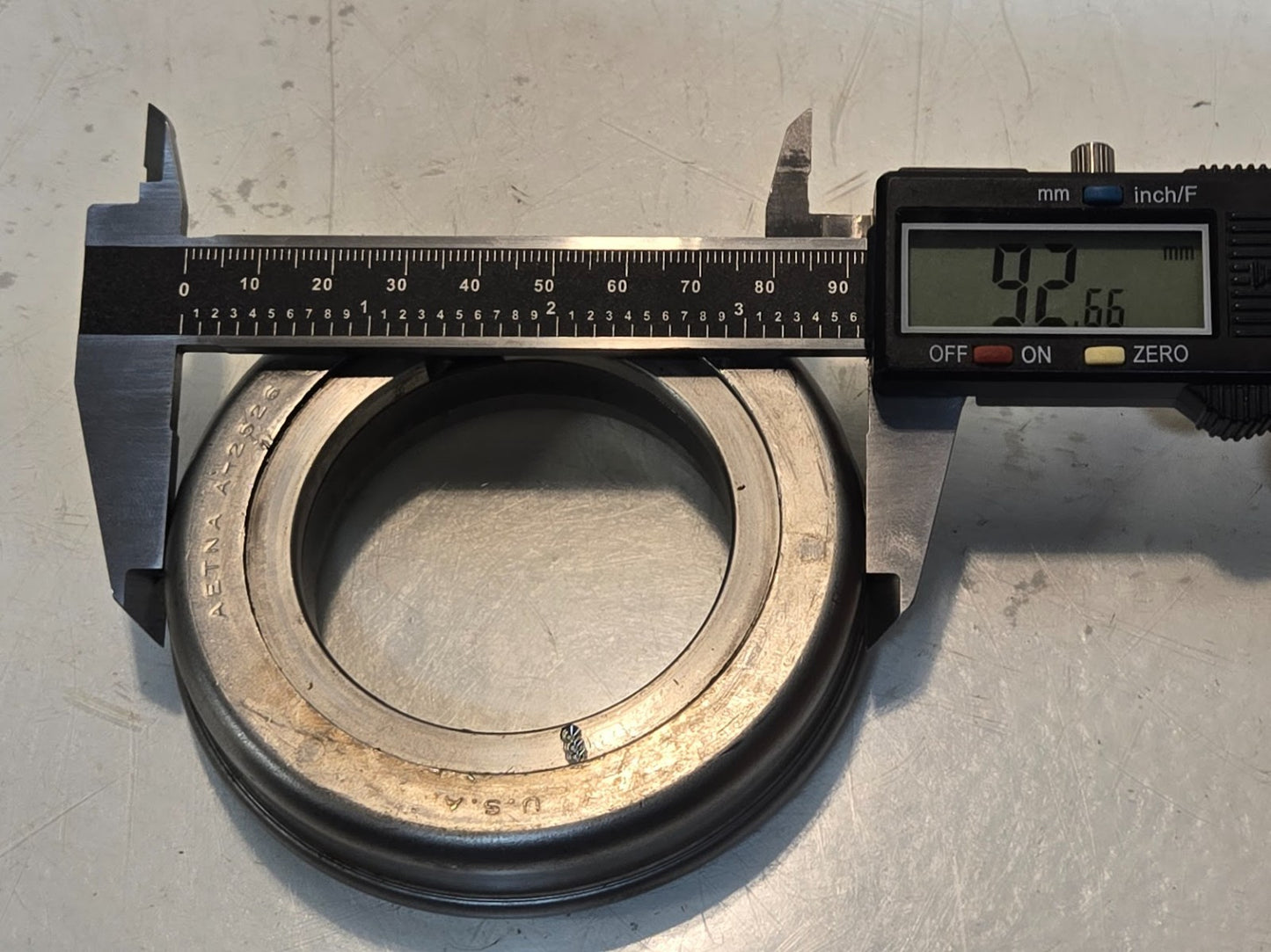 Aetna A-2526 Clutch Release Bearing 96.54 mm OD x 58.48 mm Bore x 20.34 mm Wide