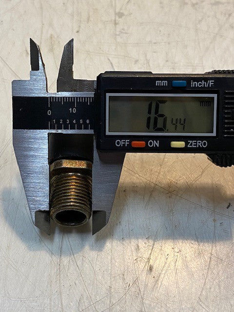 8 Quantity of Oil Drain Valves with Caps 2-5/8" Long 16mm Thread 23mm OD (8 Qty)