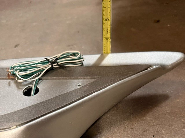 Rear Car Trunk Spoiler Wing With An Integrated Third Brake Light 30428796