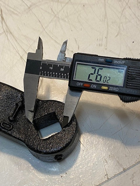 2 Qty of Hand Levers for Angle Ball Valves 2-1/2 | 9" Long 26mm Bore (2 Qty)