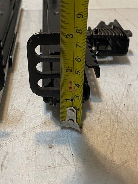 Pair of Seat Sliders for Volkswagen 15-6/8" Length 2" Width 3" Height