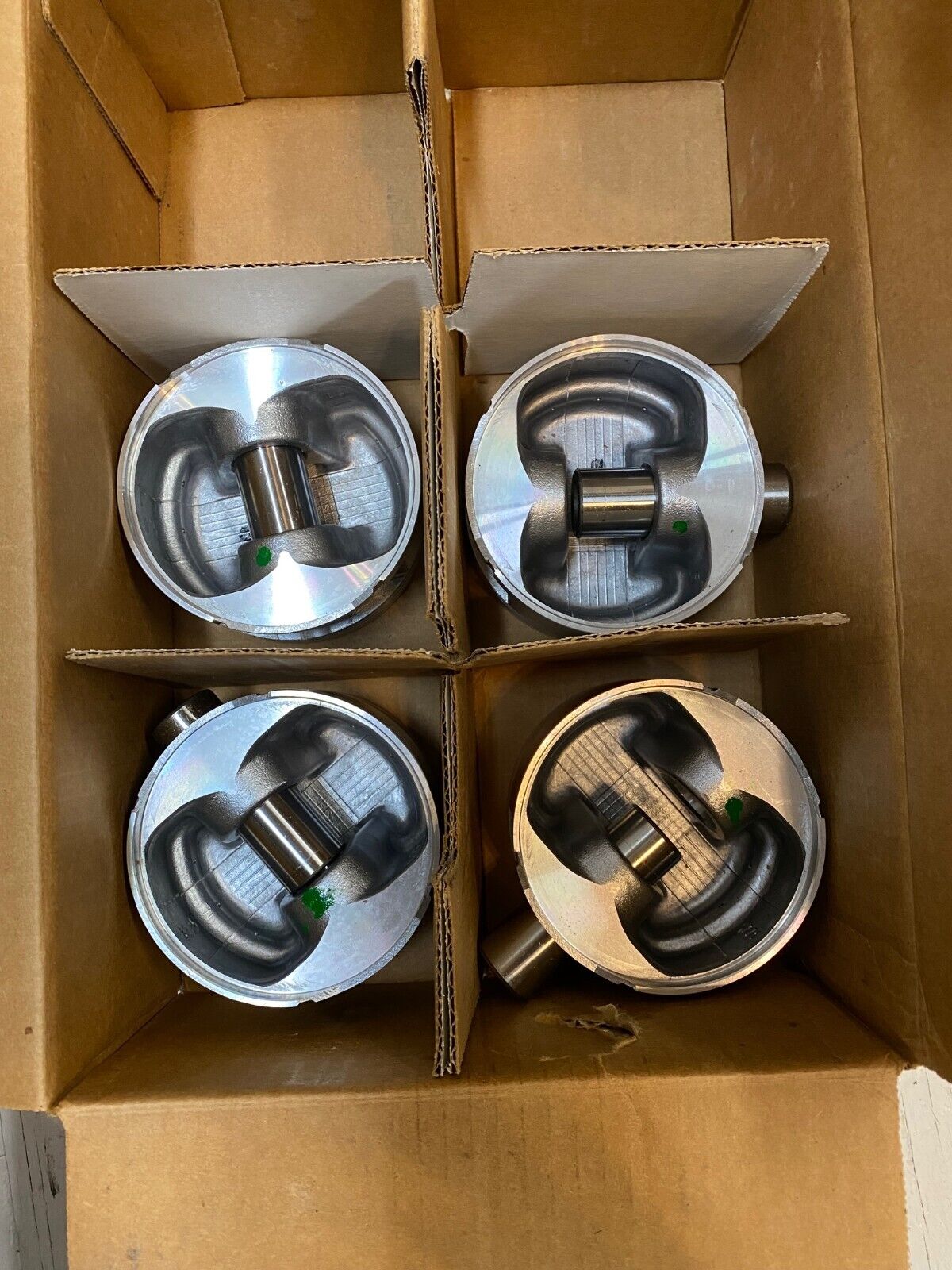 4 Badger Pistons P225 STD 3.6614" Bore Size (4 qty)