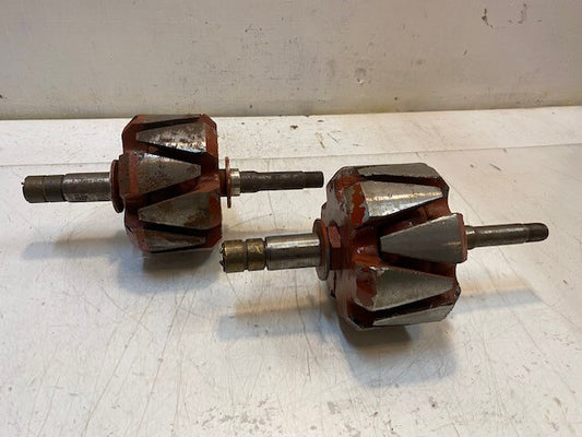 2 Qty of Alternator Rotor Generators 12-Teeth 10" L 4-3/4" OD 16mm Thread -2 Qty