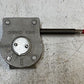 Butterfly Gearbox Flat Stem Valve Houston Texas 9x5x2 in