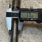Billet Input Shaft 9-1/2" Long 31-Spline 25mm Thread 22-Spline 19mm Thread
