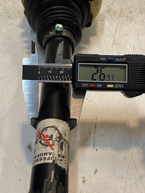 CV Driveshaft V1E07G5 | MM74870 | 63013 | 20mm Thread 22" Long 22-Spline