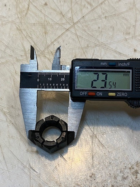 88 Qty of Hexagon Slotted Plain Sheet Spring Nuts 5310-00-405-2598 (88 Qty)
