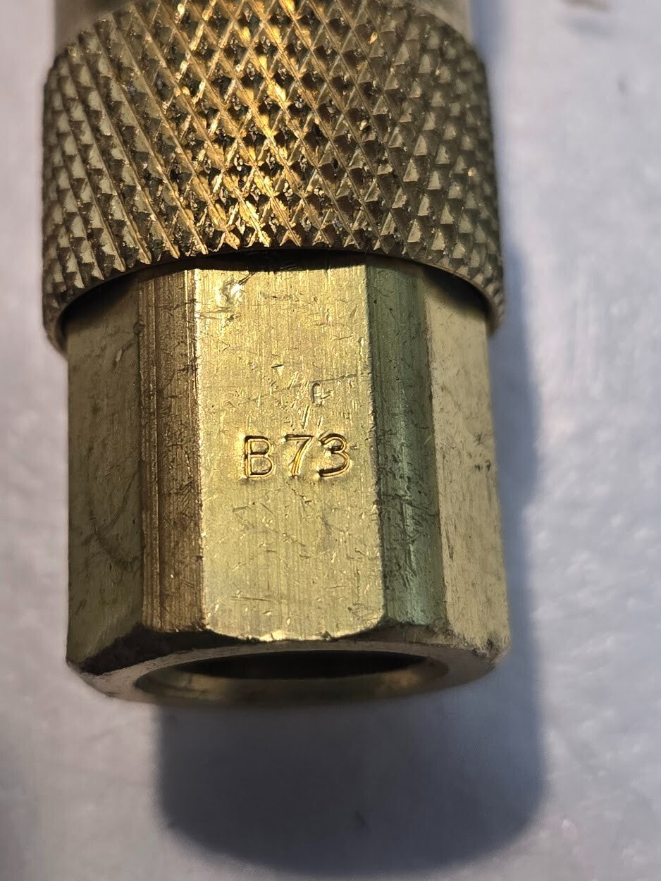 B73 Pnuematic Quick Coupling for Parker | 1/4" Quick Connect x 1/4" FPT