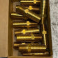 12 Quantity of Parker Fluid Connectors Brass Hose Connectors 4A489 (12 Quantity)