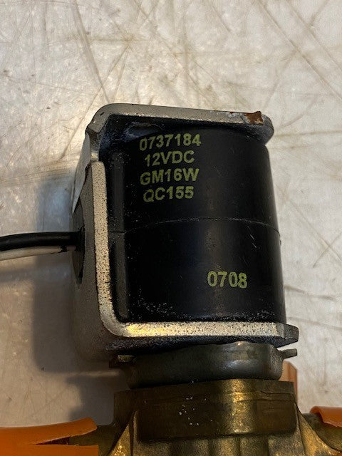 Jackes Evans B-71093A73184 Mobile Refrigeration Solenoid Valve 0737184, 12VDC