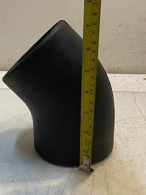 Rubber Intake Elbow 4x4 | 45L40 | 45 Degrees | 7" Tall