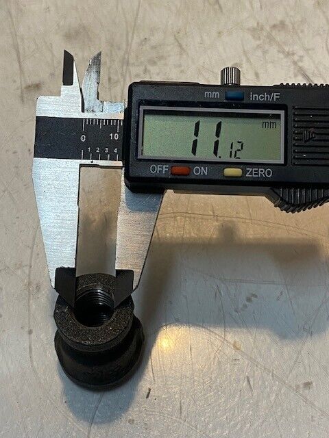 23 Quantity of Black Iron Reducing Coupling Fittings 11mm ID & 14mm ID (23 Qty)