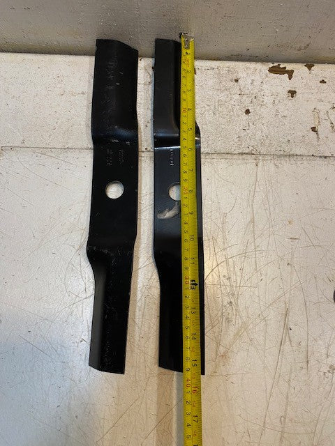 2 Quantity of Lawn Mower Blades 92117 | 15-1/2" x 2-3/16" (2 Quantity)