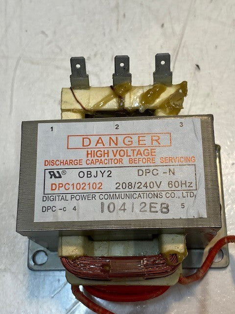 TurboChef NGC-3061-1 Filament Transformer Kit, 208/240V, 60HZ