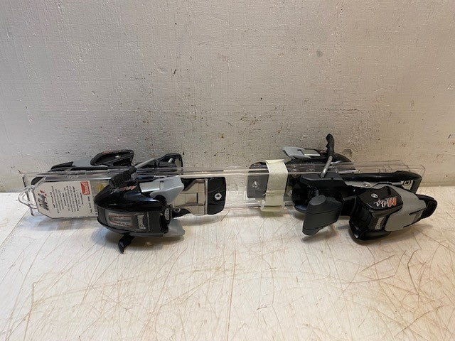 Marker M4.1 Logic Biotech Toe Ski Boot Bindings Complete Pair Black