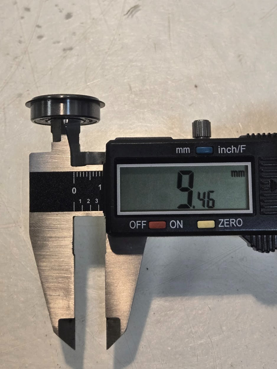 10 Quantity of GBC Snap Ring Bearings R6RS | 7/8 in OD x 3/8 in Bore (10 Qty)