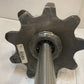 30" VERMEER 9 Tooth Auger Sprocket W/ Shaft 296349710