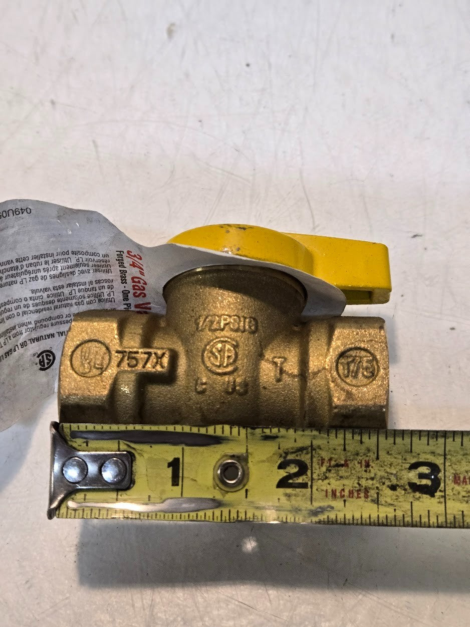 2 Quantity of Proline 110-524 3/4" Gas Valves | 032888105249 | 175 PSIG (2 Qty)