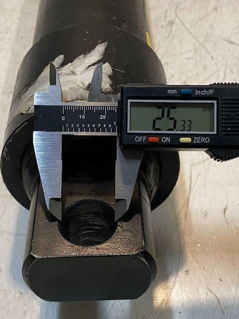 Hydraulic Cylinder 12976414 | 2,500 PSI 25mm Bore 88mm OD 19-3/4" Long