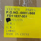 5 Qty of Clutch Plates F.12-S, 00011668, FD11837-001, 13" OD 7-1/8" Bore (5 Qty)