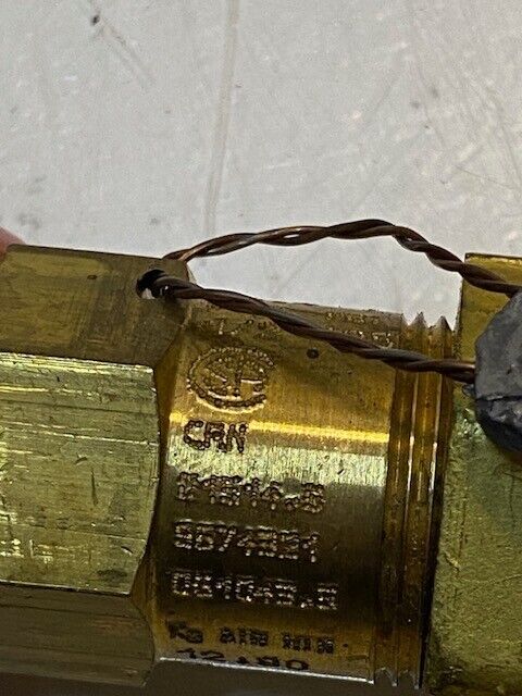 Brass Refrigeration Pressure Relief Valve CAT No. 3220, 3C2CA, 283C, D1514.B