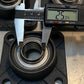 3 Quantity of PEER 4-Bolt Flange FS205 Insert Bearings FH205-16 (3 Quantity)