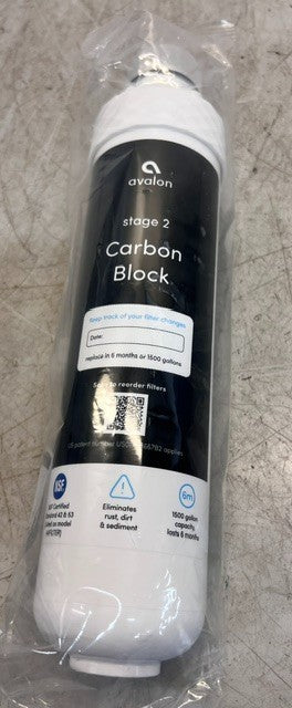 Avalon Second Stage Carbon Block Water Filter For Bottleless Water Cooler System