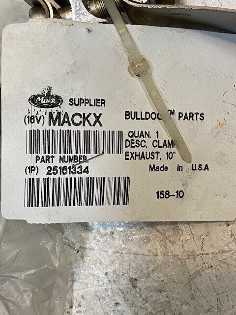 Mack 10" Exhaust Shield Clamp 25161334