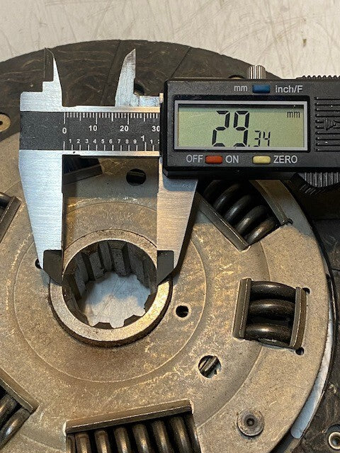 QH Clutch Friction Disc C1034AF | 130-3 | 29mm Bore 8-3/8" Dia.