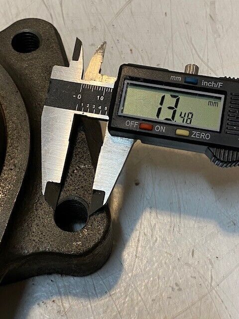 Lynch DB-1685-3 Hydraulic Gear Pump Shaft End Cover Flange Plate 52mm Bore