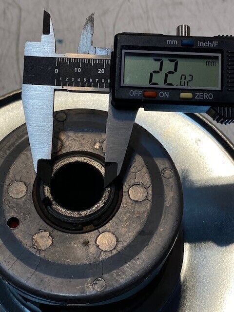 Torque Converter Driven Clutch 7-1/2" W 22mm Bore 39mm Thick