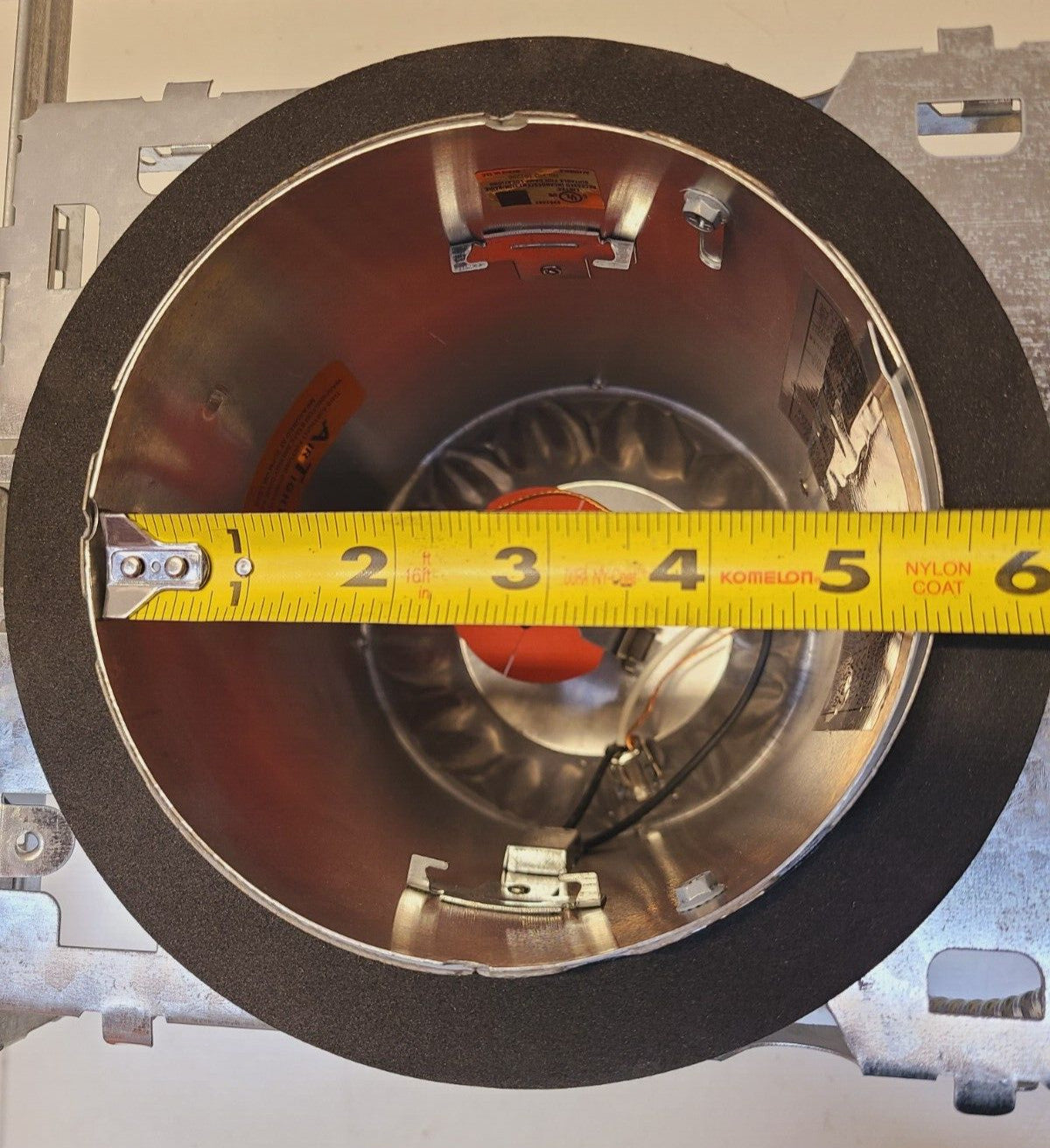 6 Qty of USA LIGHT 5" Air Tight IC Recessed Housings US-105ICAT (6 Qty)