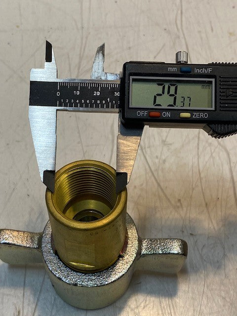 Aeroquip 5100-S1-16B Hydraulic Quick Disconnect Brass Male Coupler