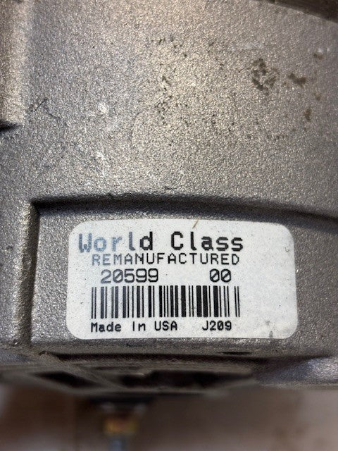 World Wide Automotive Premium Remanufactured Delco Remy Alternator | 20599