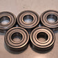 5 Quantity of Metal Shielded Ball Bearings 6305ZZ | 62 mm OD 25 mm Bore (5 Qty)