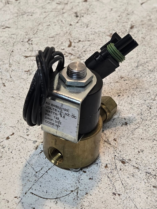 Air Dump Solenoid AP15147 | 125 PSI | 12 V