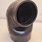 Elbow 90 Degree Reducer Rubber Cobra Adapter 4" x 5"