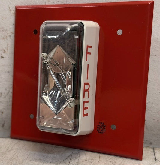 Edwards Signaling 405-8A-T Fire Alarm Strobe Light Notification Safety Appliance