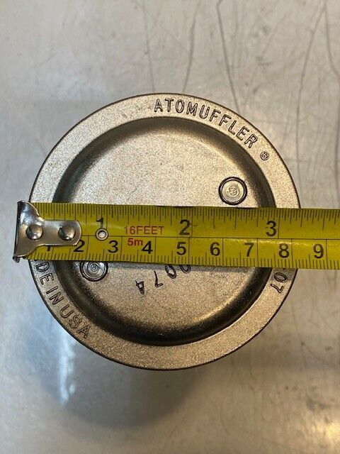 Allied Witan Atomuffler Air Exhaust Muffler SIZE-07 | 7-1/4" H 26mm Thread