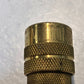 9 Quantity of 1/4" Milton Kwik Change M Style Couplings 1/4" MNPT Brass (9 Qty)