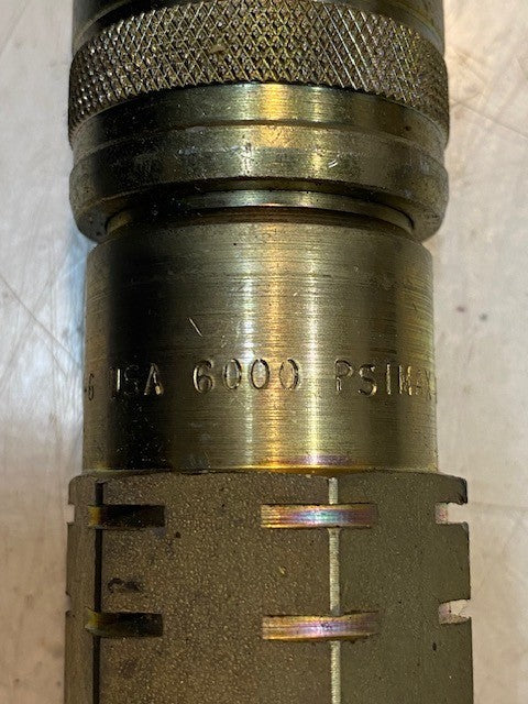 Safeway FF491-6 Hydraulic Quick Connect 5-1/4" Long 37mm OD