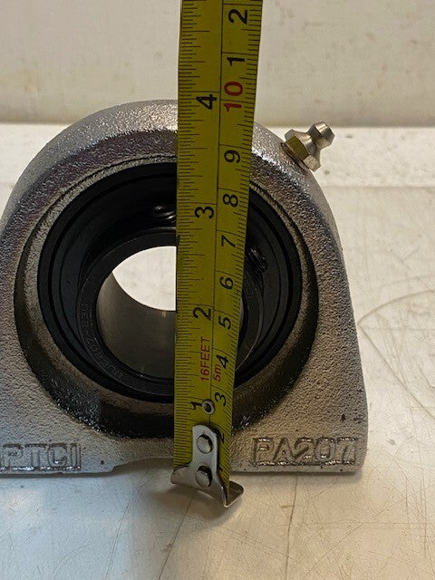 2 Quantity of IPTCI Pillow Block Bearings PA207 BUC207-23G 36mm Bore (2 Qty)