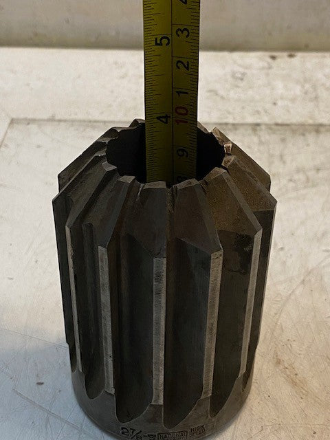 National Detroit Shell Reamer 2-7/8-S Spiral Flute 14-Teeth 37mm ID 72mm OD