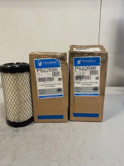 2 Quantity of Donaldson P822686 Air Filters (2 Quantity)