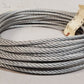 Steel Wire Cable W.O. # 4669 | 110' | 3/8" Diameter