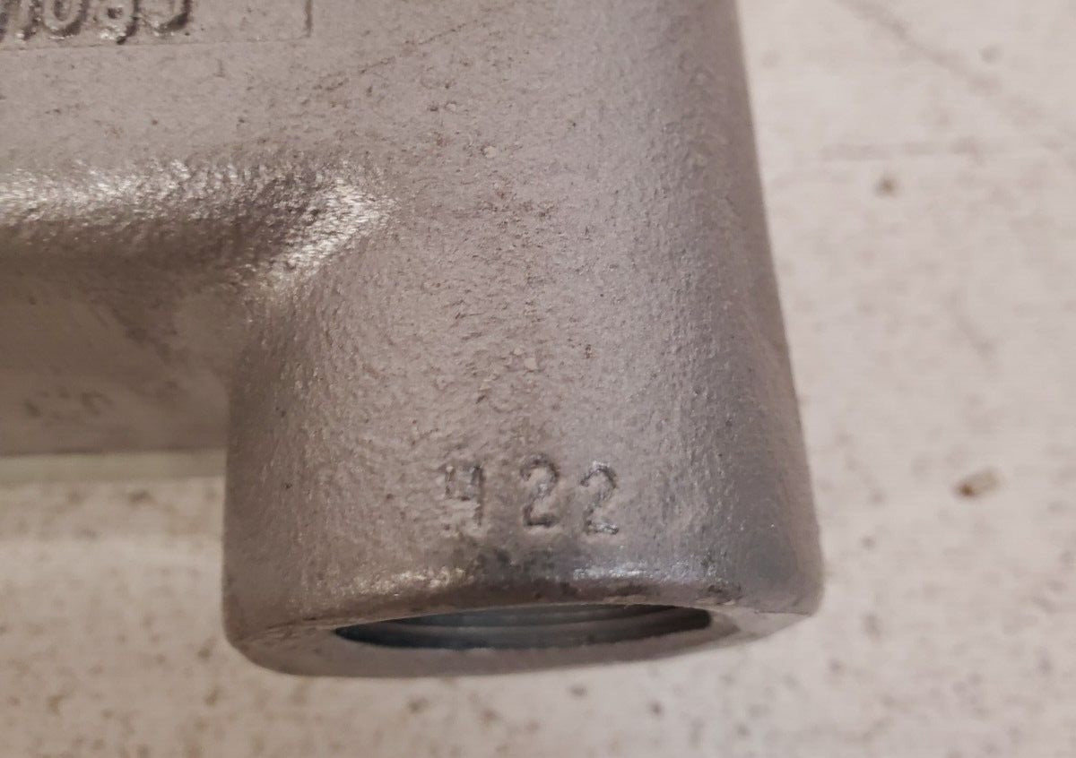 Crouse-Hinds Conduit Outlet Body Cover 3/4 OELR 2