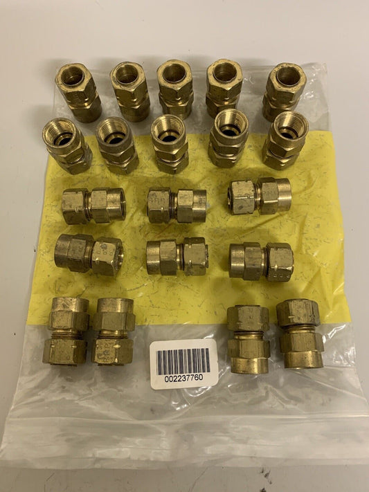 20 Pack of P3 Brass Compression Fittings Thread Size M16-1.5